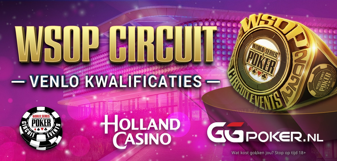 GGPoker officieel partner tijdens de WSOP Circuit Venlo in Holland Casino Venlo