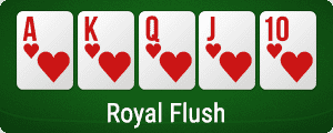 Poker Hands - Royal Flush