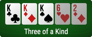 Poker Hands - Three of a Kind